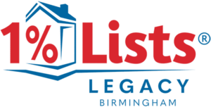 Justin & Bethany Russell at 1 Percent Lists Legacy logo