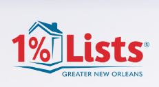 1 Percent Lists Greater New Orleans Logo