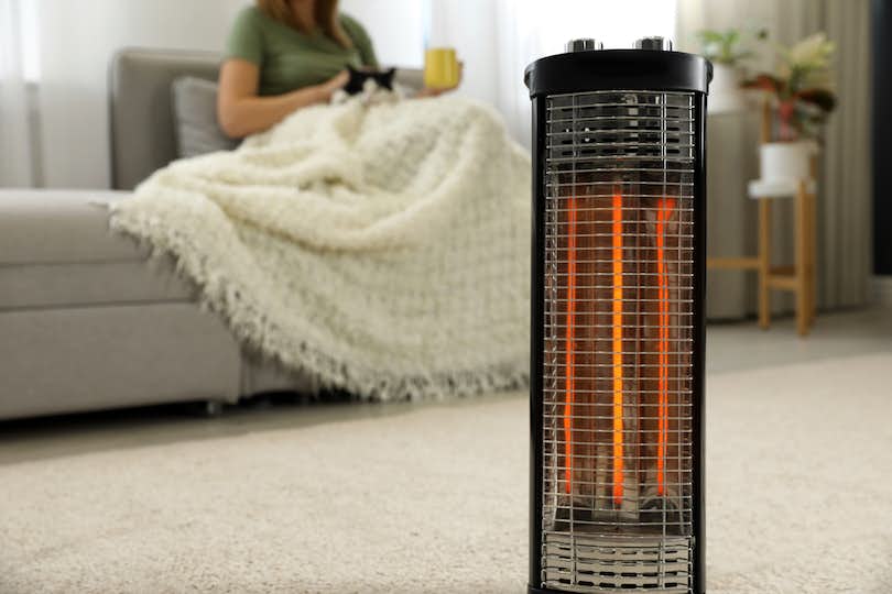 Electric space heater