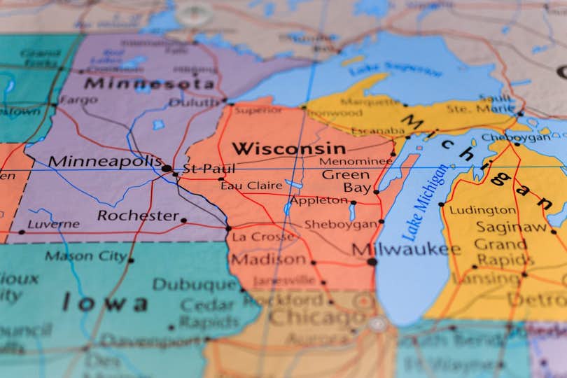 Wisconsin on map, WHEDA loan