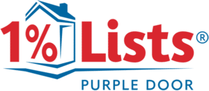 1 Percent Lists Purple Door logo