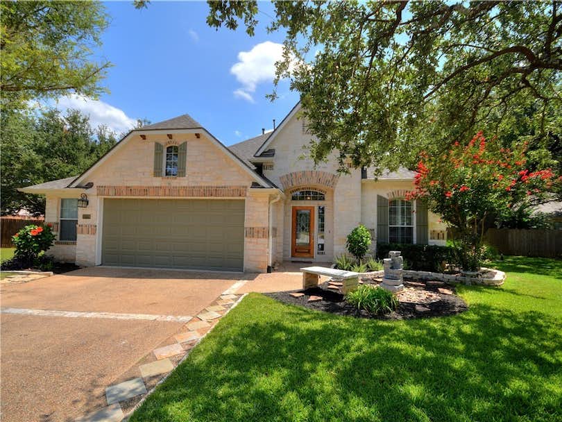 a single-family home sold in Cedar Park, TX, for a list price of $595,000