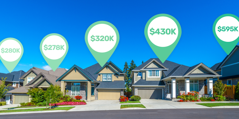 how to find out how much a house sold for