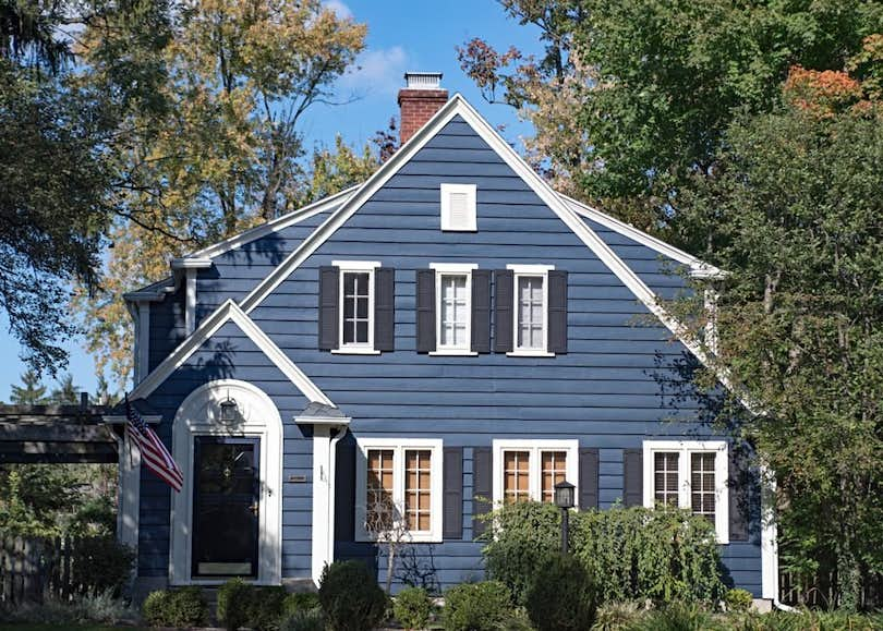 Sherwin-Williams Charcoal Blue Exterior Review - Color Concierge