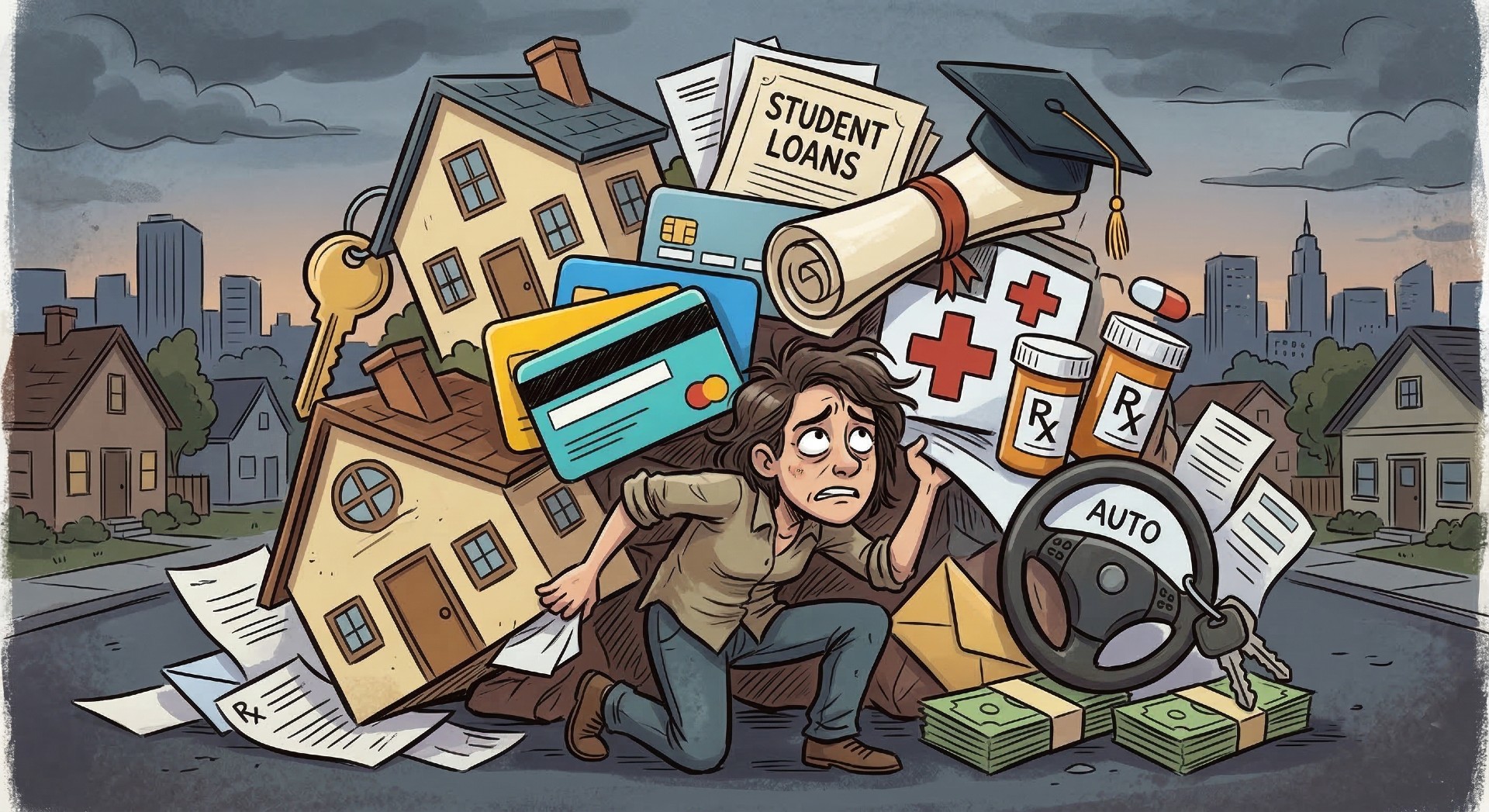 Debt Stress in 2026: Half of Americans in Debt Say Financial Stress ...